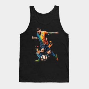 Football Soccer Player Tank Top